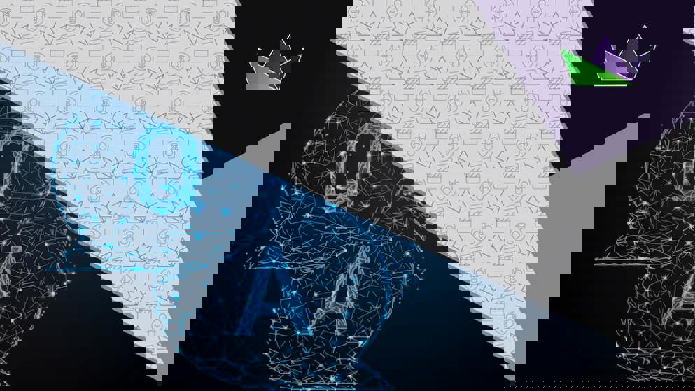 3D graphic of Q and A speech bubbles