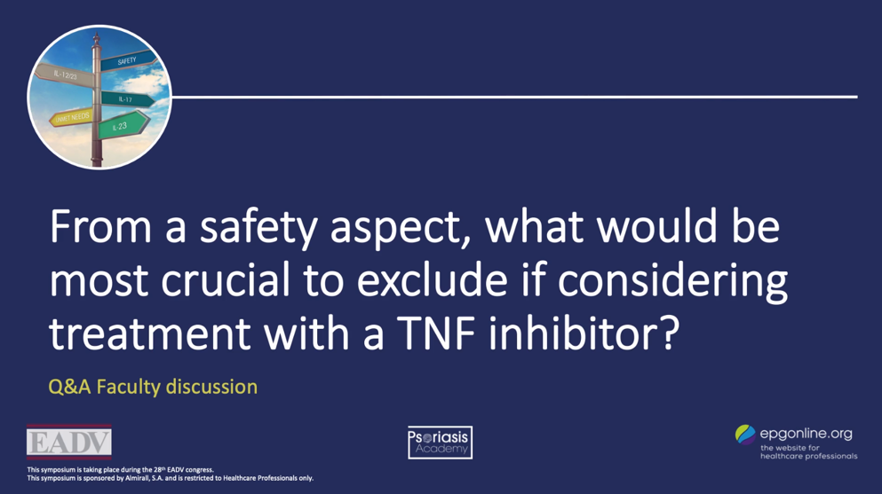 from a safety aspect