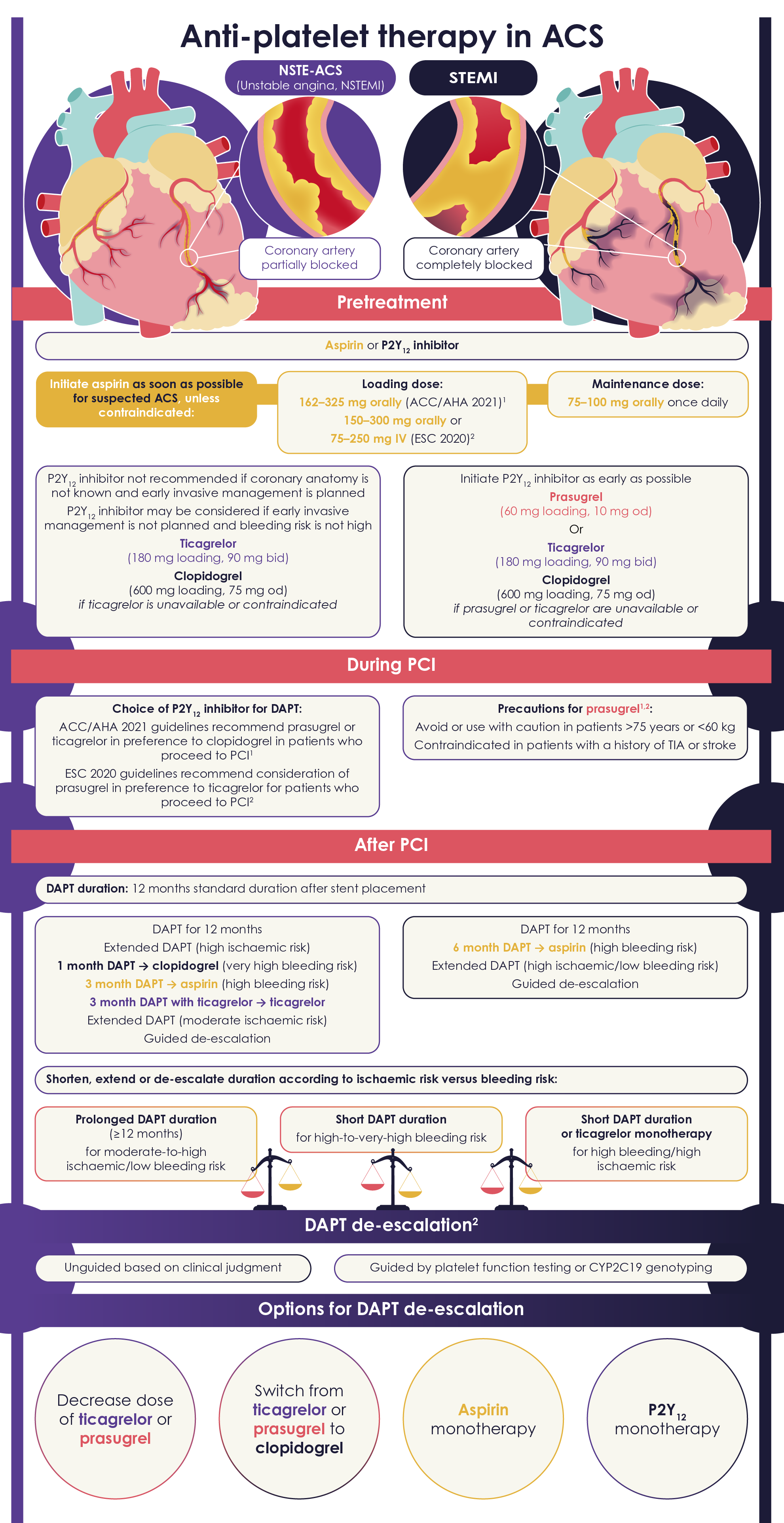 Antiplatelet therapy in ACS Antiplatelet therapy in ACS