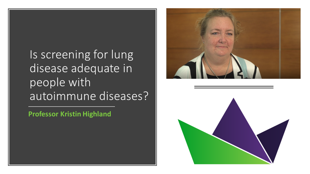 Is screening for lung disease adequate in people with autoimmune diseases