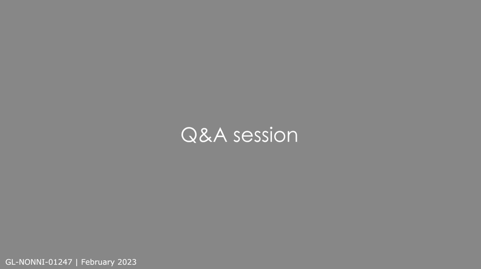 Q and A session