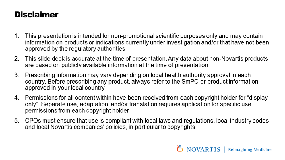 Hypertension update: use of ACEIs and ARBs in the context of COVID-19 - Disclaimer