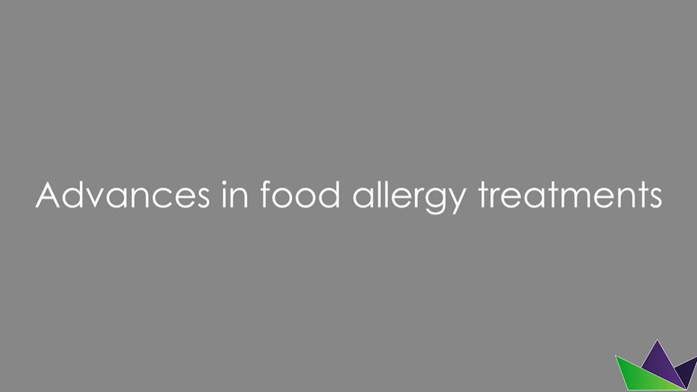 Advances in food allergy treatments - Dr Lieberman