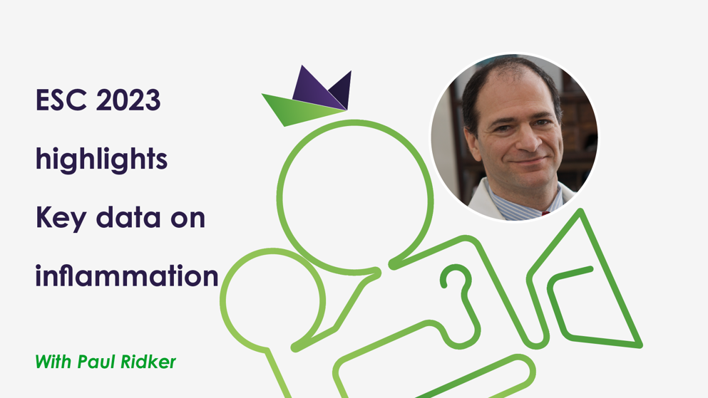 Paul Ridker reviews the key data on inflammation