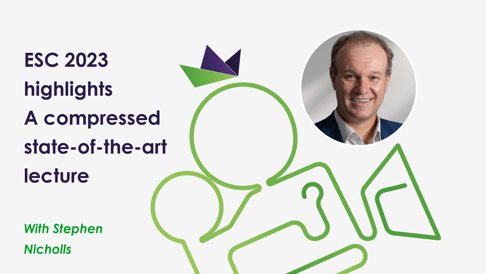 A compressed state-of-the-art lecture with Stephen Nicholls