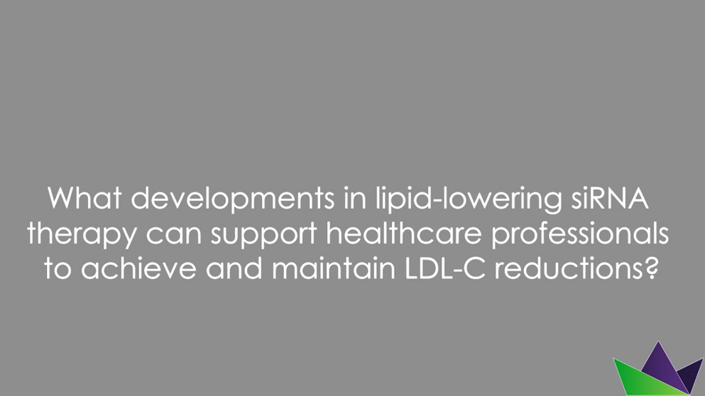 What developments in lipid-lowering siRNA thaerapy can support hcps to achieve and maintain LDL-C reductions?