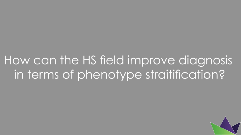 How can the HS field improve diagnosis in terms of phenotype stratification