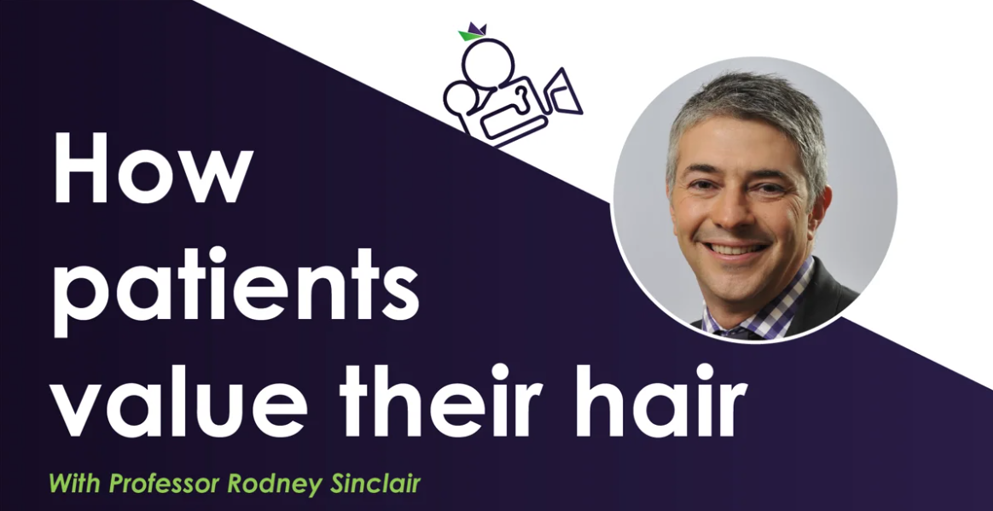 How patients value their hair