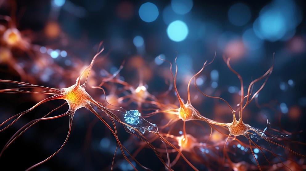 The Brain Neurons Under a Microscope