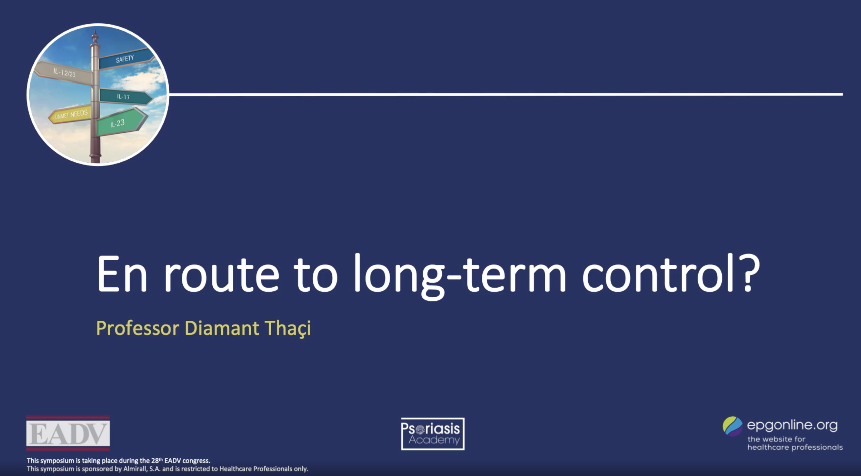 En route to long-term control?